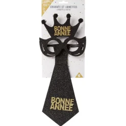 Sale Gifi Cravate et lunettes fantaisie