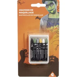 Clearance Gifi Crayons maquillage Halloween x6