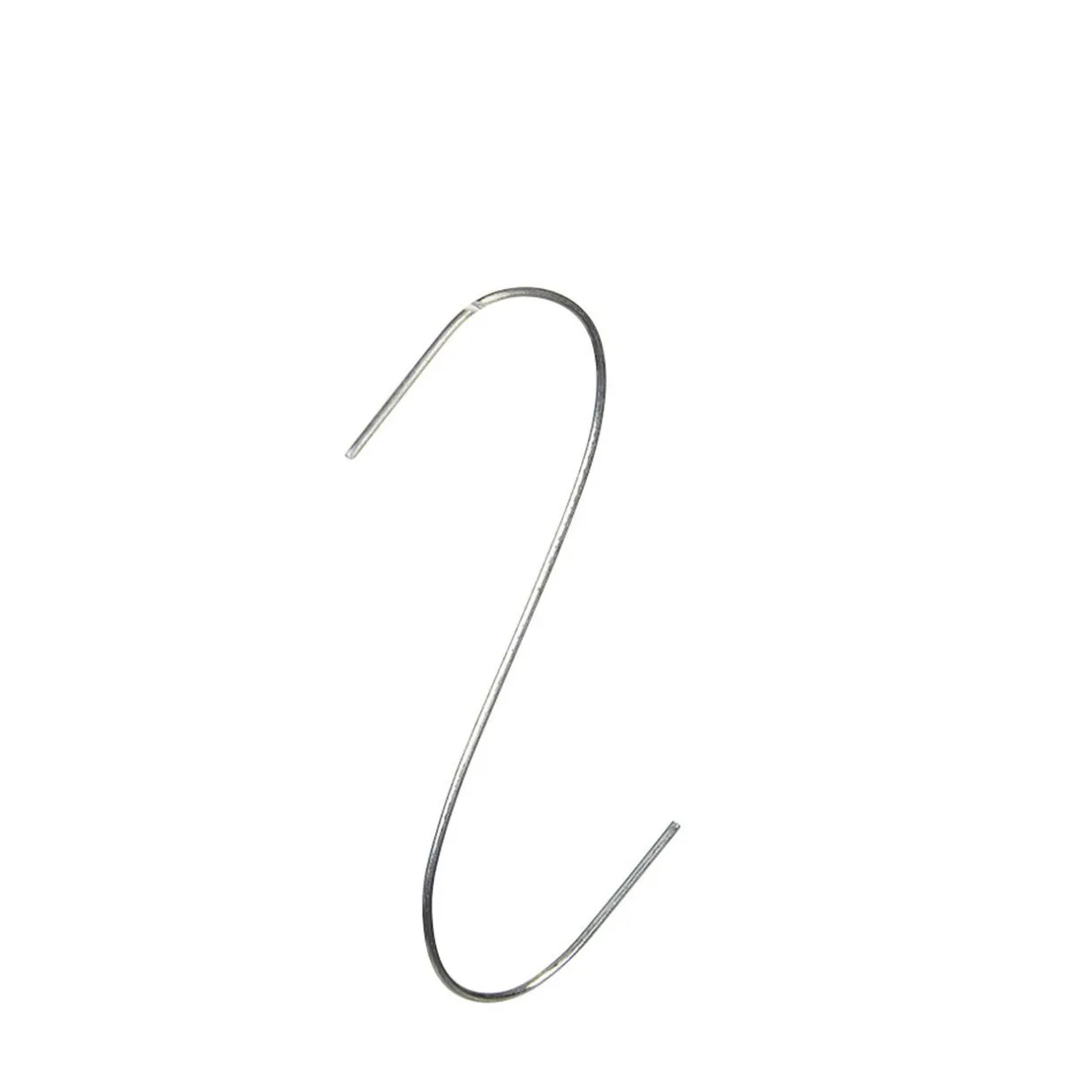 Gifi Crochet métallique argenté x100^ Décoration Sapin