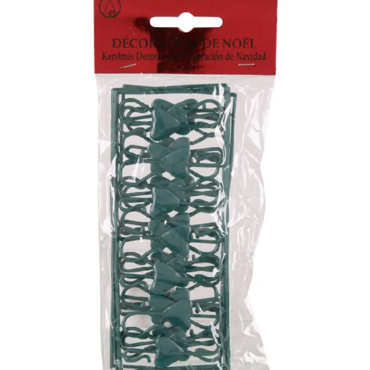 Gifi Crochet vert coeur x28^ Décoration Sapin