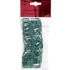 Gifi Crochet vert flocon de neige x48^ Décoration Sapin