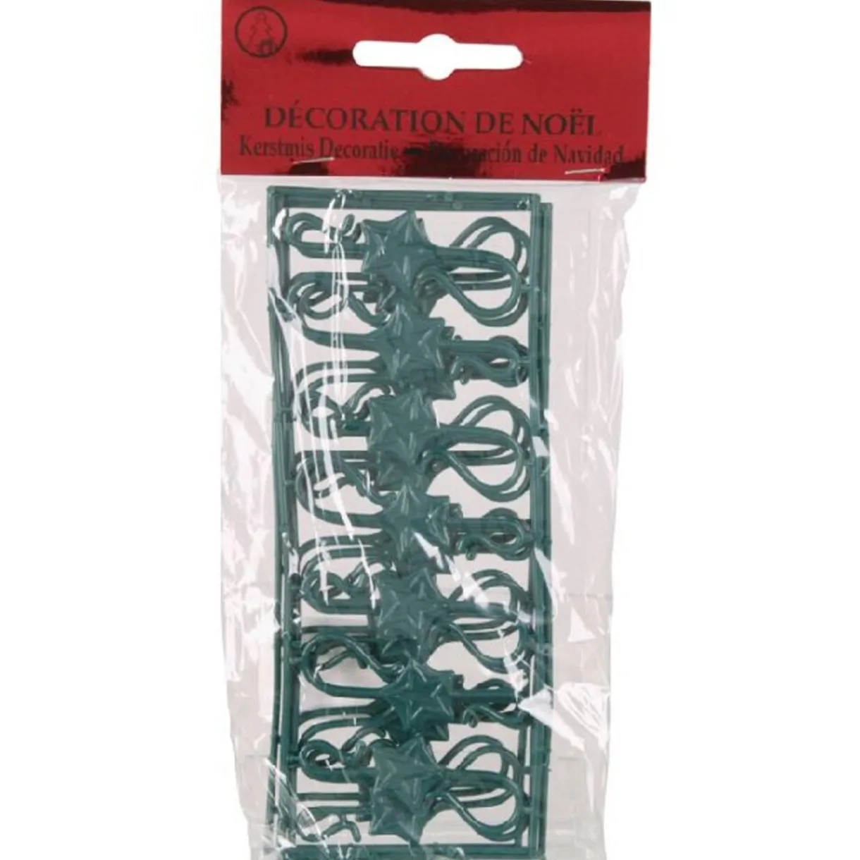 Gifi Crochet vert étoile x28^ Décoration Sapin