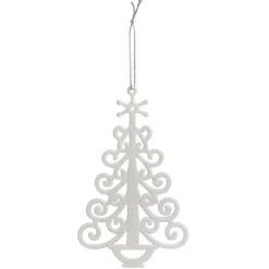 Discount Gifi Déco à suspendre pailletée blanche ou rouge - 10 modèles