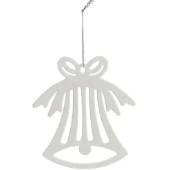 Discount Gifi Déco à suspendre pailletée blanche ou rouge - 10 modèles