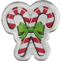 Gifi Déco fenêtre sticker gel lumineux sucre d'orge Noël^ Décoration De Fenêtre