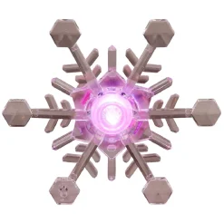 Gifi Déco fenêtre ventouse Flocon LED^ Décoration De Fenêtre