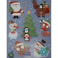 Gifi Décor de fenêtre Noël^ Décoration De Fenêtre