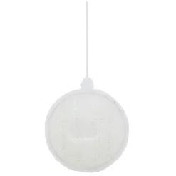 Gifi Décoration à suspendre en forme de palet^ Décoration Sapin