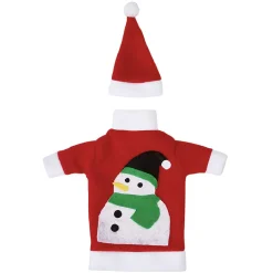 Clearance Gifi Décoration bouteille Noël Rouge