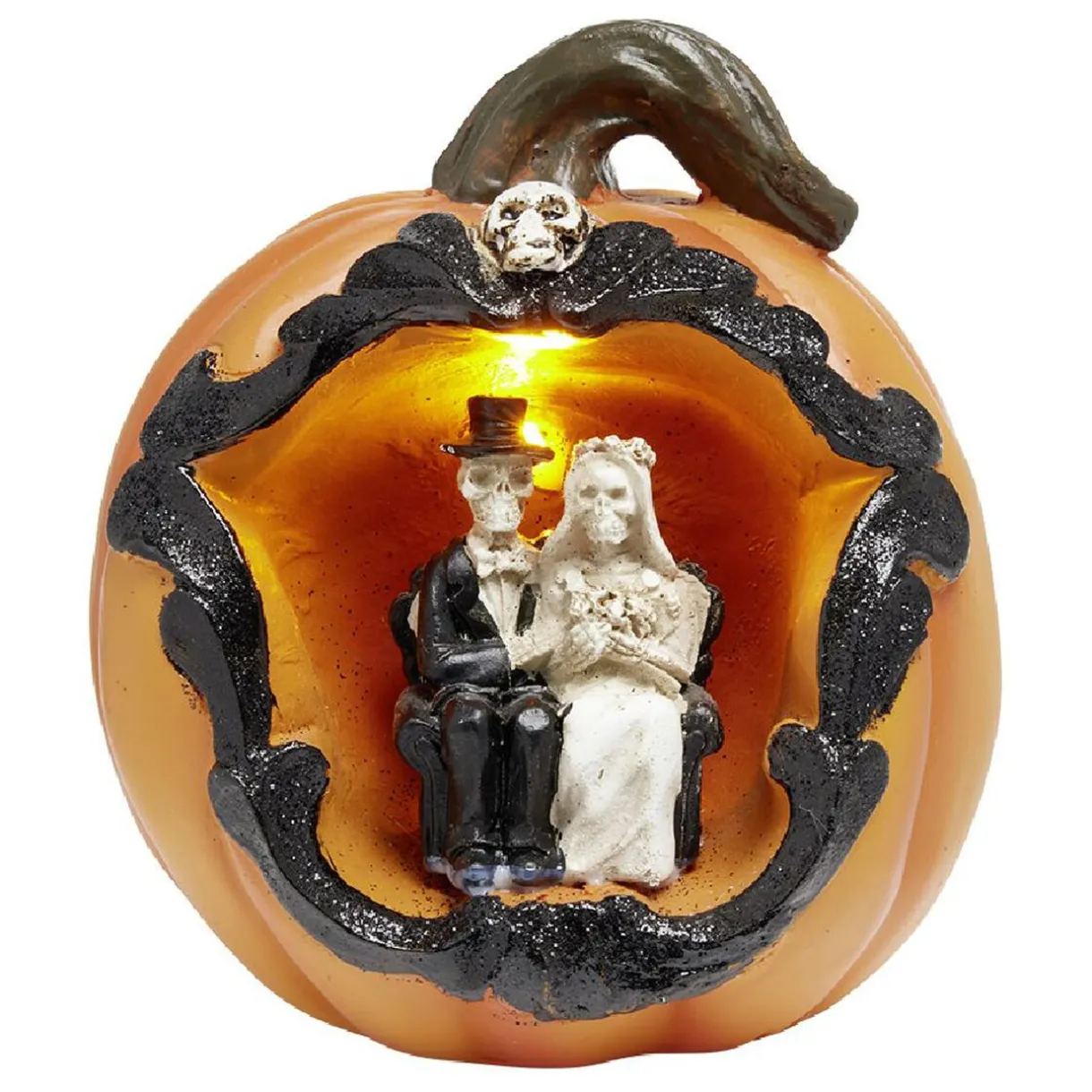 Sale Gifi Décoration citrouille lumineuse scène mariage