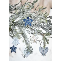 Gifi Décoration de Noël à suspendre givré x 36^ Décoration Sapin