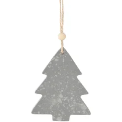 Gifi Décoration de Noël à suspendre grise^ Décoration Sapin