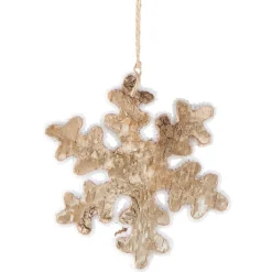 Gifi Décoration de Noël à suspendre en bois massif^ Décoration Sapin