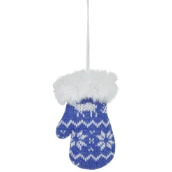 Gifi Décoration de Noël bonnet mouffle et botte à suspendre^ Décoration Sapin