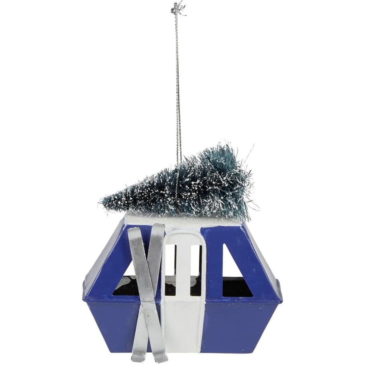 Gifi Décoration de Noël cabine à suspendre^ Décoration Sapin