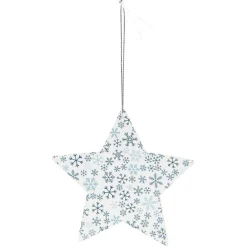 Best Gifi Décoration de Noël en bois à suspendre L10x10 cm