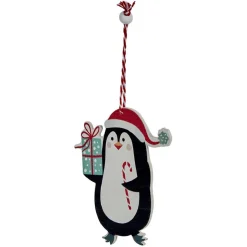 Gifi Décoration de Noël en bois à suspendre^ Décoration Sapin