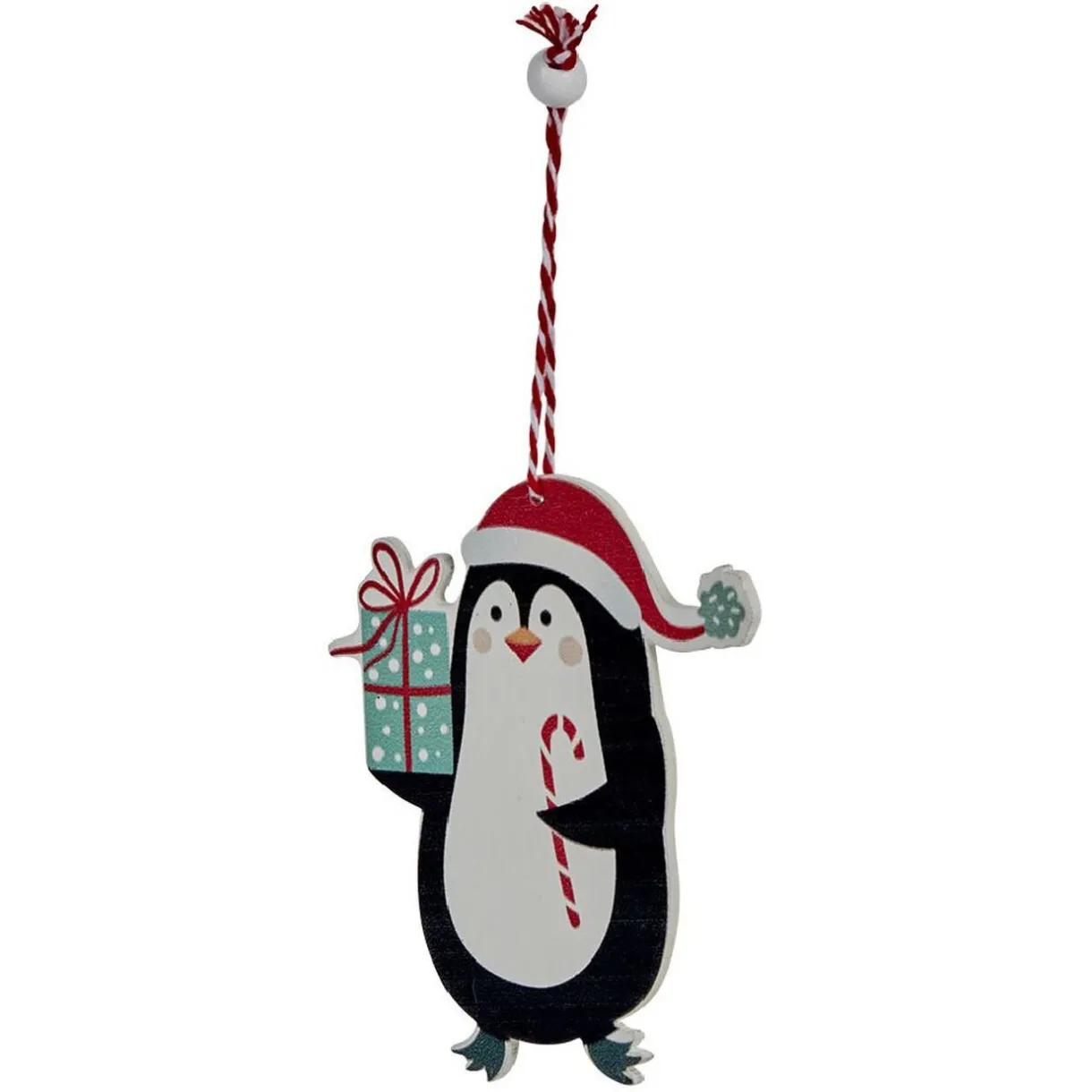 Gifi Décoration de Noël en bois à suspendre^ Décoration Sapin