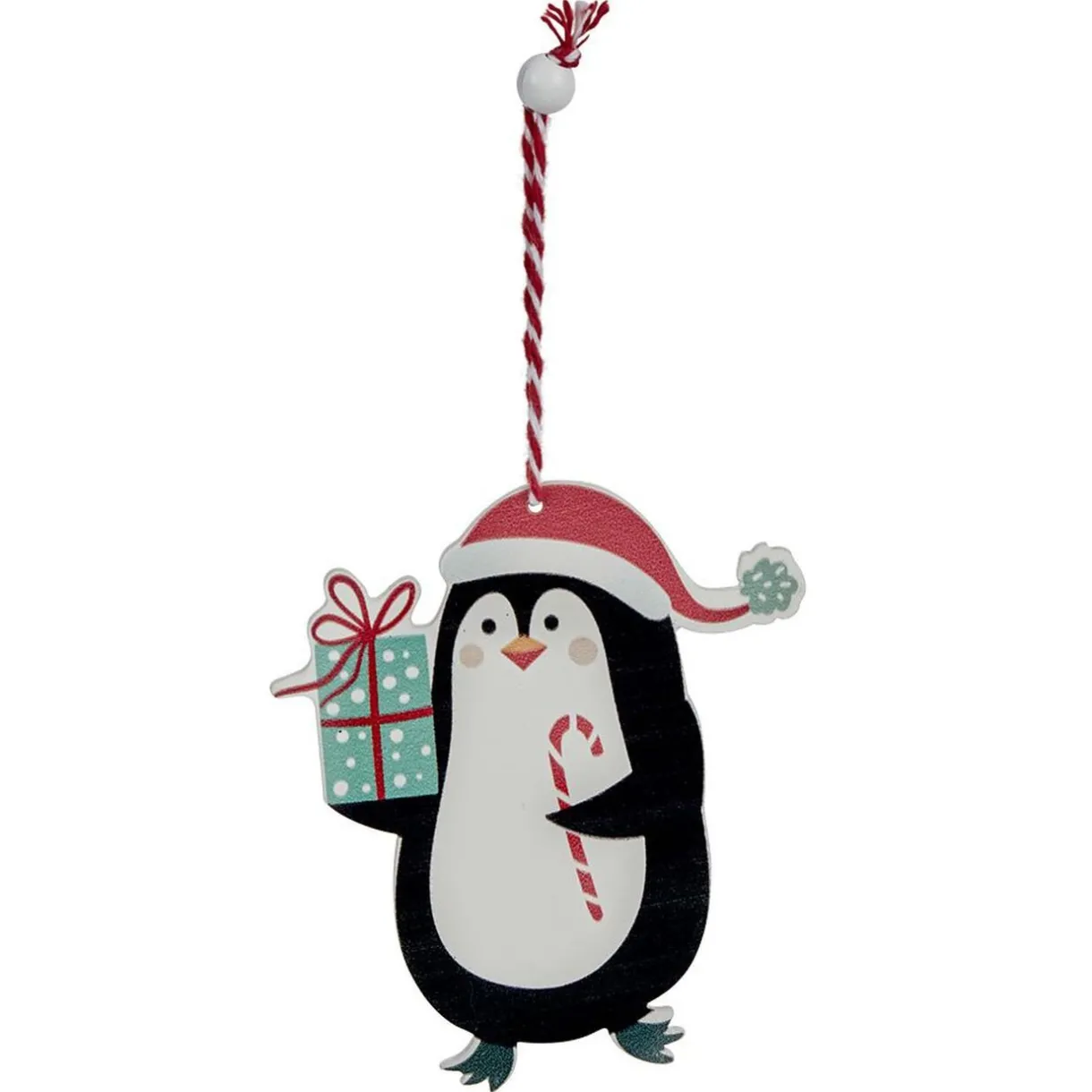 Gifi Décoration de Noël en bois à suspendre^ Décoration Sapin