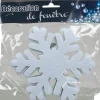 Gifi Décoration de Noël flocon blanc