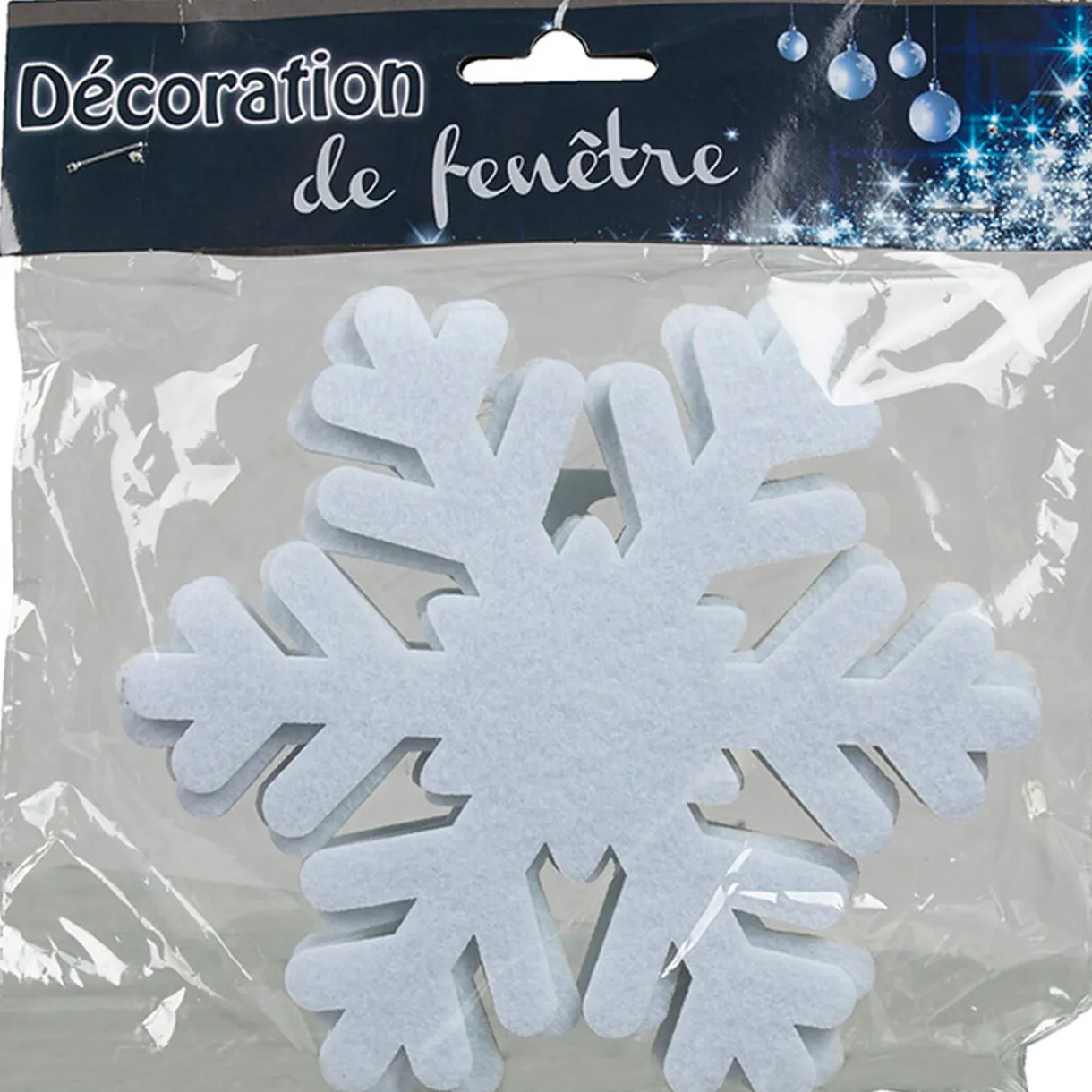 Gifi Décoration de Noël flocon blanc