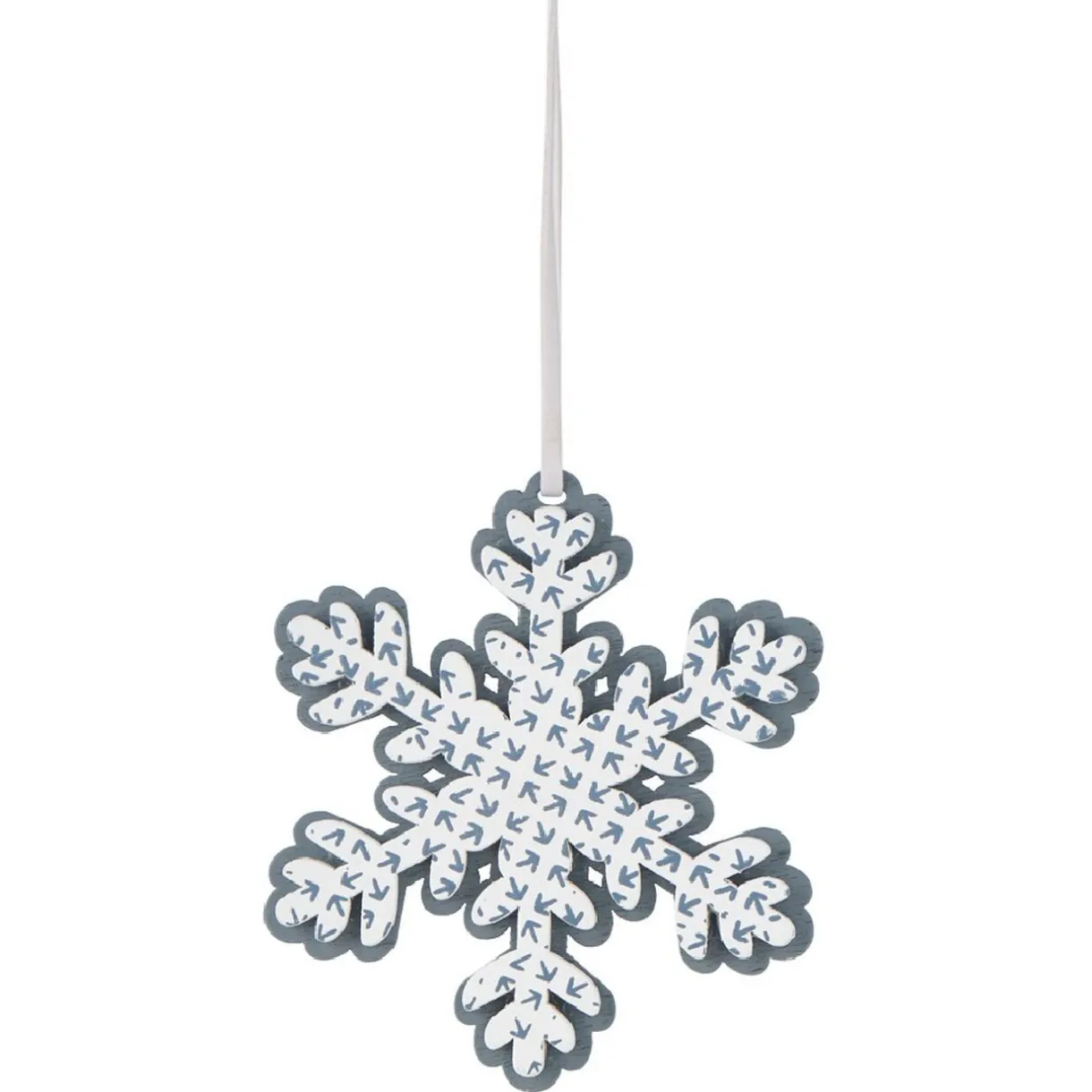 Gifi Décoration de Noël flocon de neige à suspendre^ Décoration Sapin