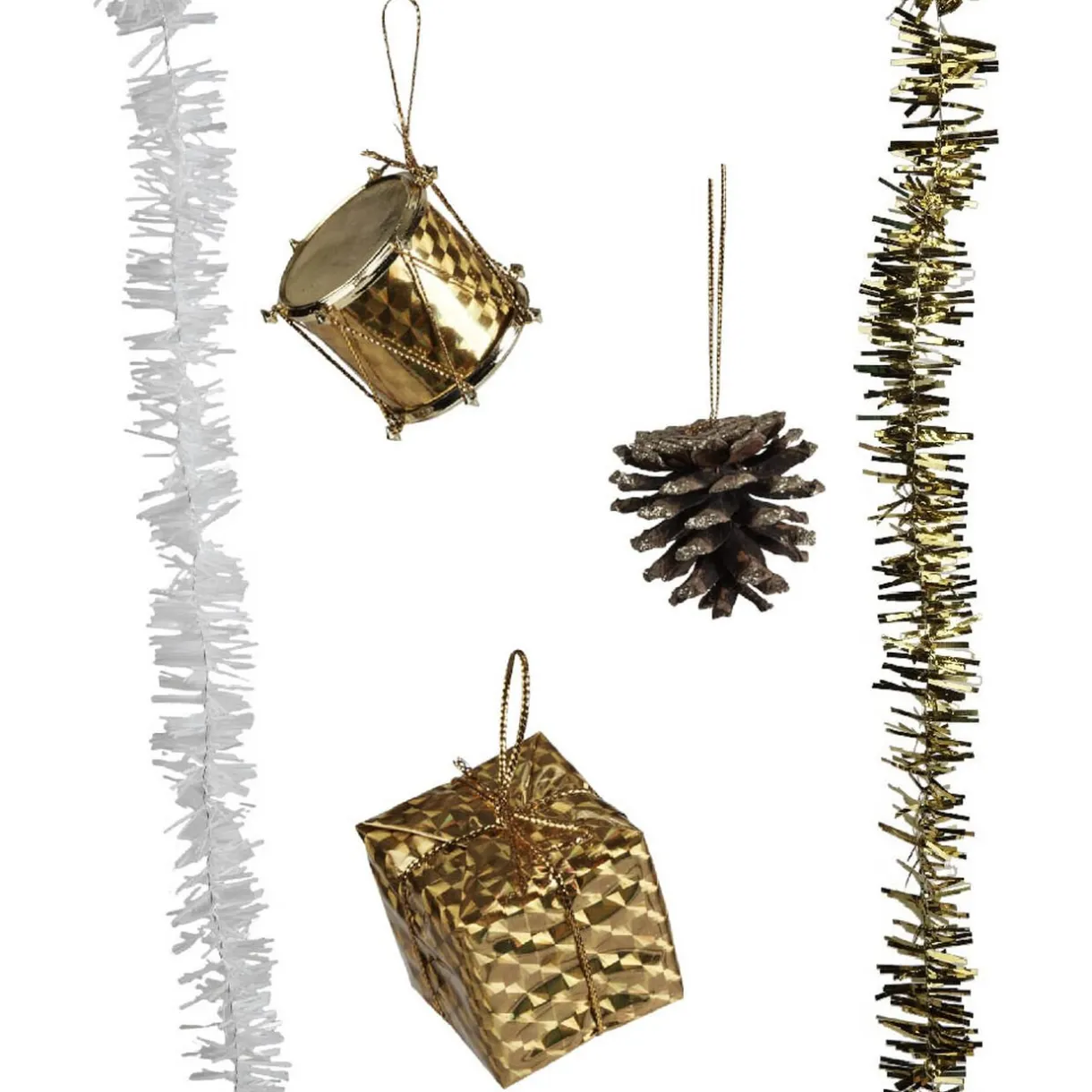 Gifi Décoration de Noël or à suspendre x 40^ Décoration Sapin