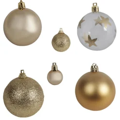 Gifi Décoration de Noël or à suspendre x 40^ Décoration Sapin