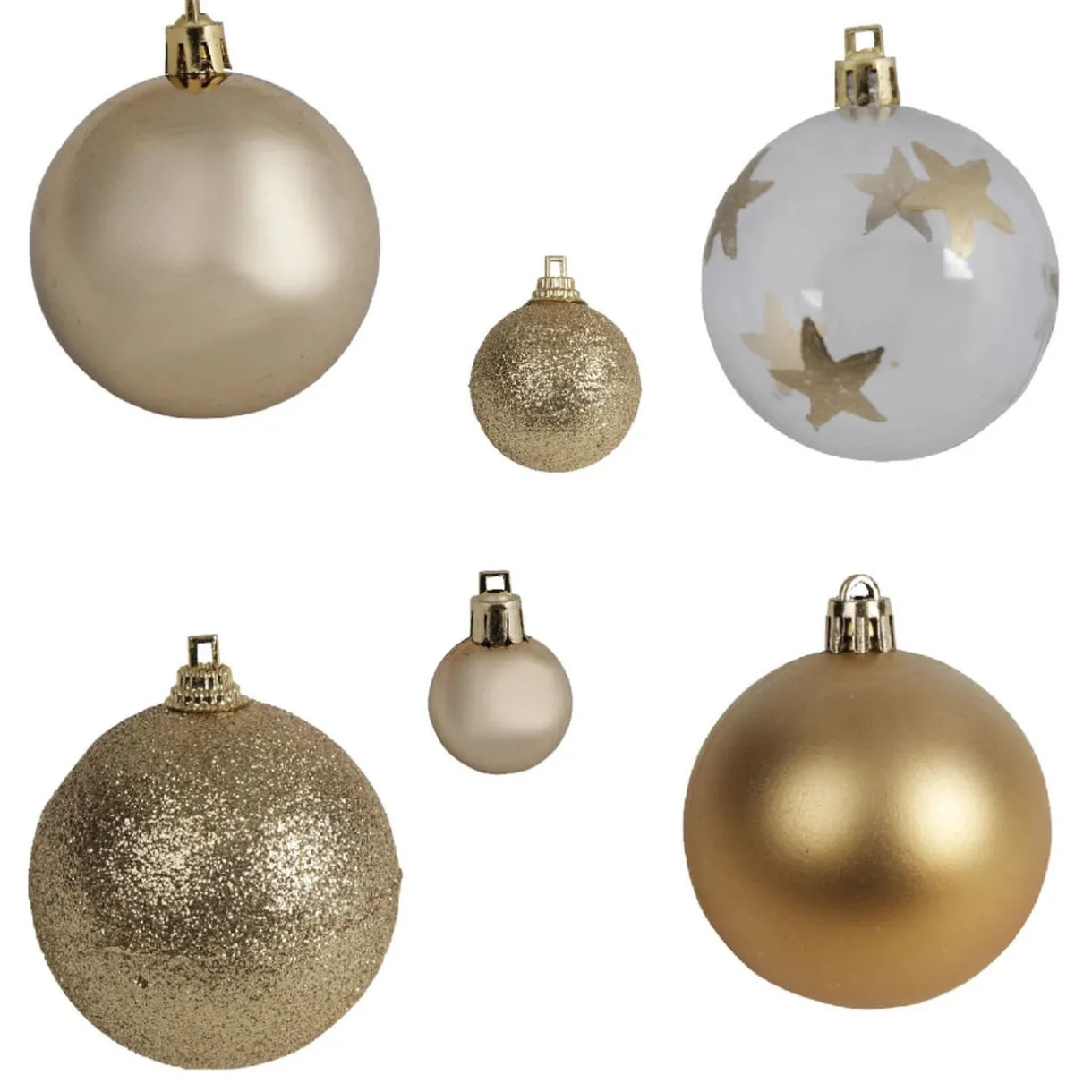 Gifi Décoration de Noël or à suspendre x 40^ Décoration Sapin