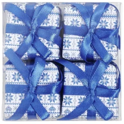 Gifi Décoration de Noël paquet-cadeau à suspendre x4^ Décoration Sapin