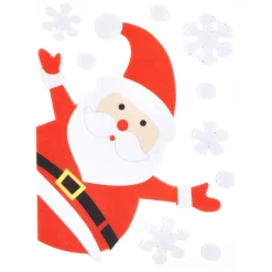 Gifi Décoration de Noël pour fenêtre multicolore^ Décoration De Fenêtre