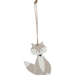 Gifi Décoration de Noël renard assis à suspendre^ Décoration Sapin