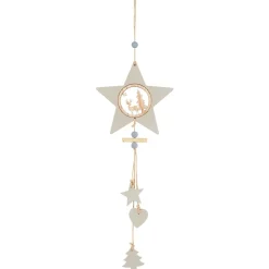 Gifi Décoration de Noël étoile sapin coeur^ Décoration Sapin