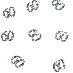 Outlet Gifi Décoration de table anniversaire 60 ans argenté