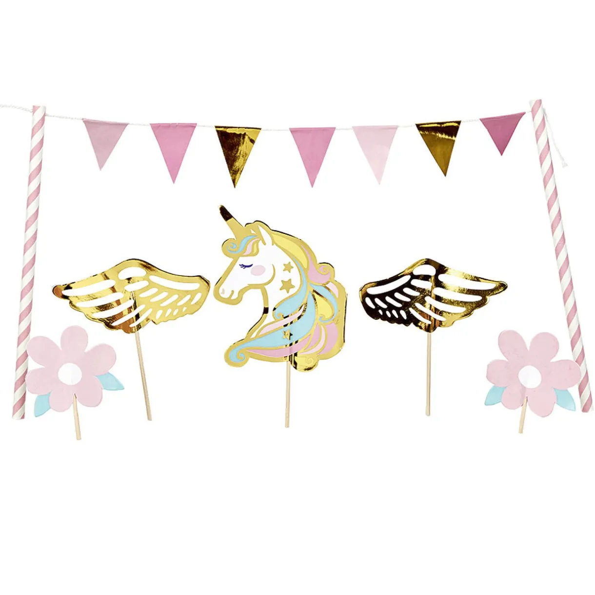 Best Gifi Décoration gâteau forme Licorne