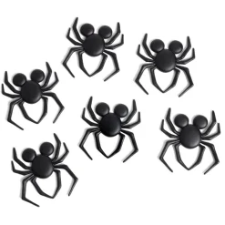 Sale Gifi Décoration Halloween Disney araignée Mickey noire 6 pièces