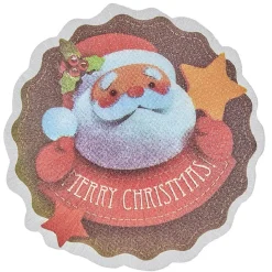 Gifi Décoration noël de fenêtre lumineuse 1LED, pvc^ Décoration De Fenêtre