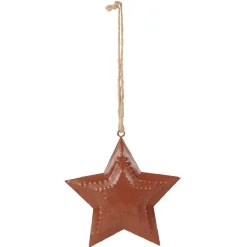 Gifi Décoration pour sapin de Noël à suspendre marron^ Décoration Sapin