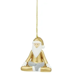 Gifi Décoration Père Noël Yoga à suspendre^ Décoration Sapin