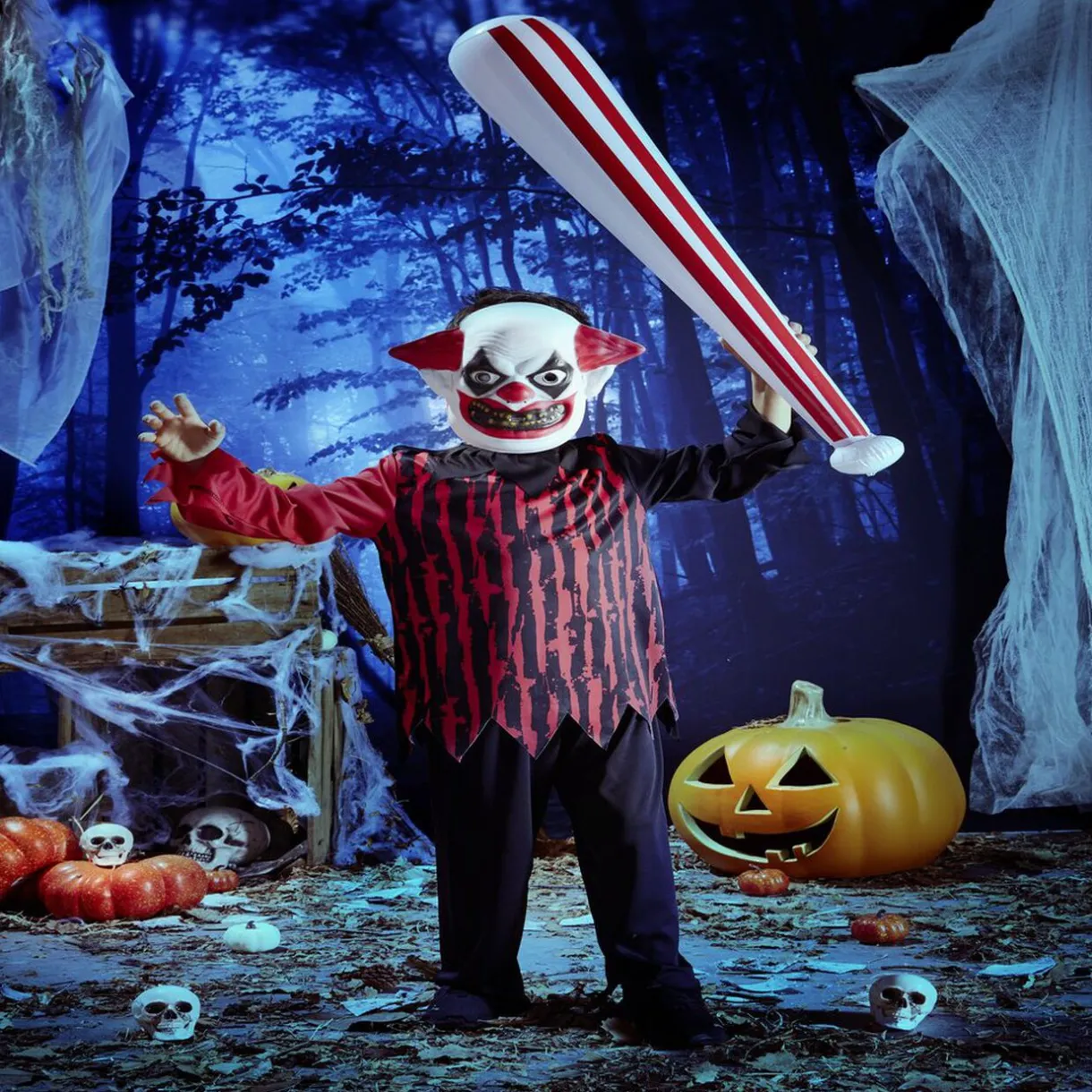 Clearance Gifi Deguiz'box enfant Halloween clown démoniaque 11/14 ans