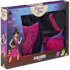 Outlet Gifi Deguiz'box enfant Halloween sorcière 4/6 ans