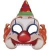 Sale Gifi Demi masque clown Halloween enfant