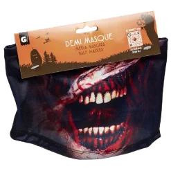 Clearance Gifi Demi masque imprimé zombie Halloween