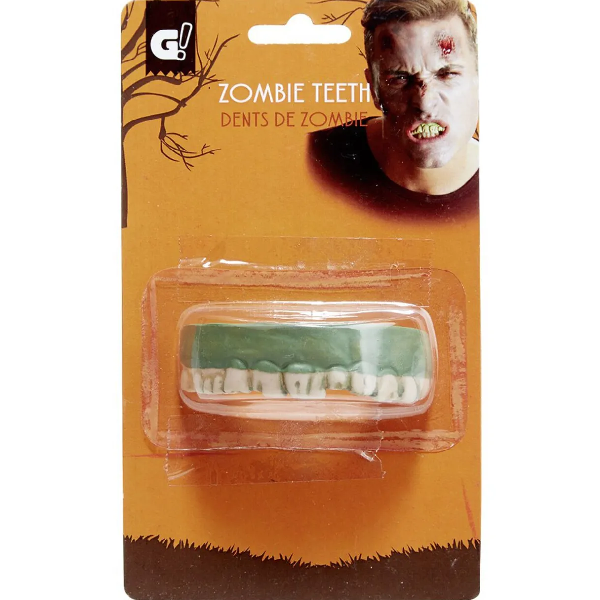 Best Gifi Dentier zombie vert et blanc