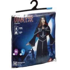 Outlet Gifi Déguisement adulte diablesse robe et cape