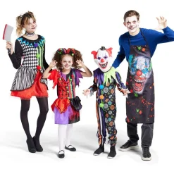 Sale Gifi Déguisement adulte tablier clown Halloween taille unique