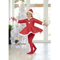 Gifi Déguisement de Mère Noël pour enfant^ Déguisement Et Tenue De Noël