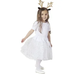 Gifi Déguisement de Noël enfant serre-tête et tutu^ Déguisement Et Tenue De Noël