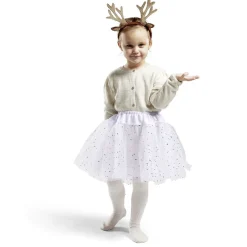 Gifi Déguisement de Noël enfant serre-tête et tutu^ Déguisement Et Tenue De Noël