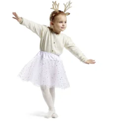 Gifi Déguisement de Noël enfant serre-tête et tutu^ Déguisement Et Tenue De Noël